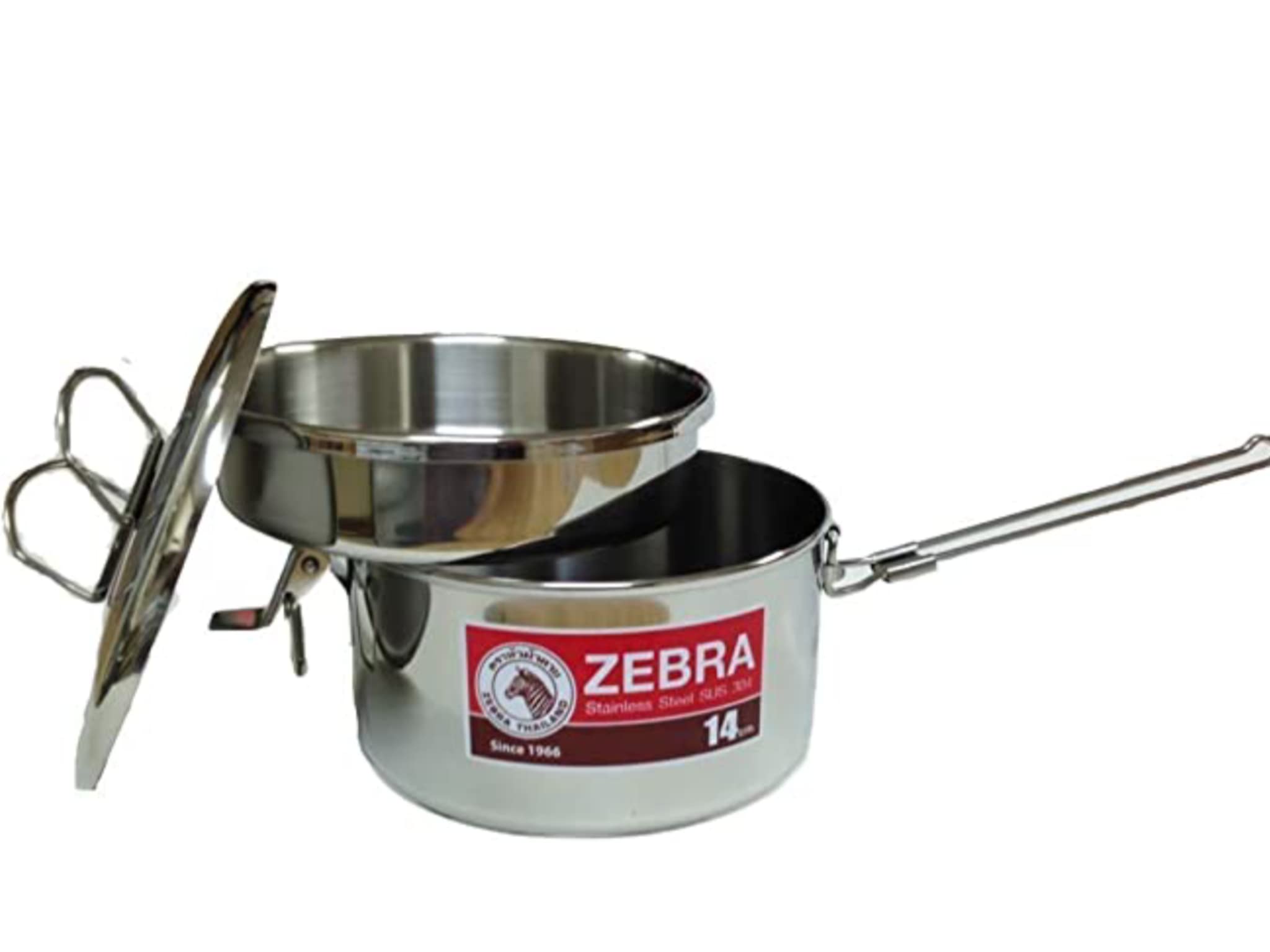 その他 Zebra 152314 Stainless Steel Food Box and Pan with Snap on Lid 14cm Silver by Zebra wgteh8f Zebra Stainless Steel Food Box and Pan with Insert Tray & Snap on
